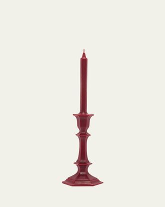 Baccarat Harcourt Candlestick Candle, Red