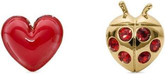 Kate Spade New York mismatched stud sarrings in Red Multi at Nordstrom