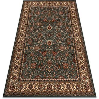 RugsX Wool carpet KASHQAI 4362 410 ornament green / beige green 135x200 cm