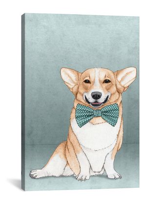 iCanvas Icanvas Corgi Dog By Barruf