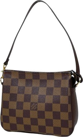 Louis Vuitton Brown Damier Canvas Pouch (Pre-Owned)