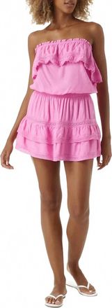 Melissa Odabash Salma Strapless Dress In Pink