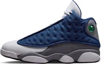 Nike Jordan Mens Air Jordan 13 Retro Flint Shoes in Blue | IW3808-400