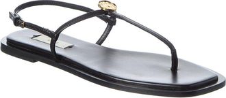 Toteme Toteme T-Strap Leather Sandal