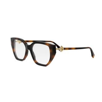 Fendi Glasses, unisex, Brown, 53 MM, FF Diamonds Frame