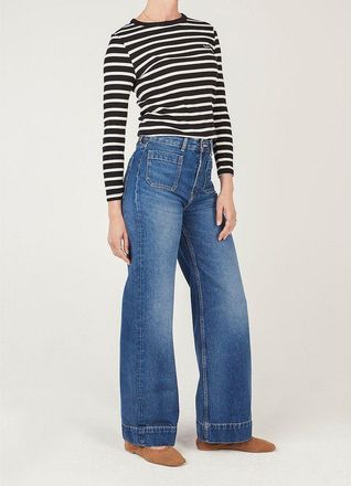Pepe Jeans London Jeans met wijde pijpen en hoge taille, LEXA