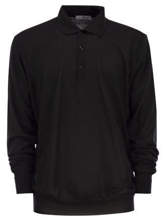 Pantaloni Torino Wool Polo Shirt