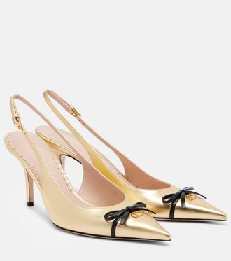 Valentino Garavani Salones destalonados Bepointy 80 de piel