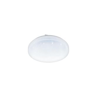 Eglo Frania-S Ceiling & Wall Light Crystal Effect - White | TJ Hughes