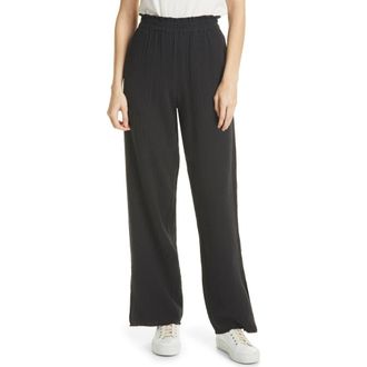 Rails Leon Wide Leg Pull-On Pants in Black at Nordstrom Rack, Size Xx-Small