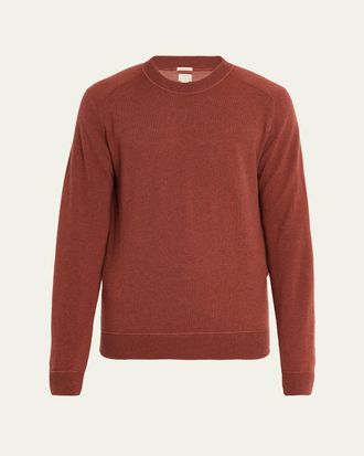Massimo Alba Mens Soft Cashmere Crewneck Sweater
