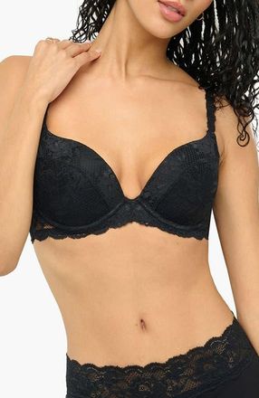 Cosabella Nsn Push Up Bra in Black at Nordstrom, Size 36B