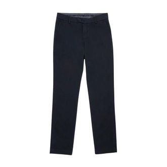Brooks Brothers Chinos de Algod&oacute;n El&aacute;stico - Trousers - Hombre - Azul - W34