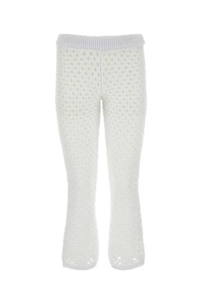 Valentino Garavani Witte Mesh Valentino Garavani Escape Broek