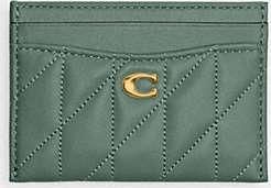 Coach Essential Card Case With Pillow Quilting