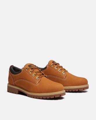 Timberland Mens Heritage Oxford Shoes in Tan Leather - Size UK 12.5