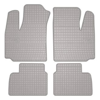 OEM Alfombrillas De Goma Para Coche: Fiat Doblo I Kombivan (2000-2009) - Color Gris A Juego