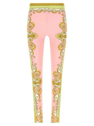Versace Pink Printed Leggings
