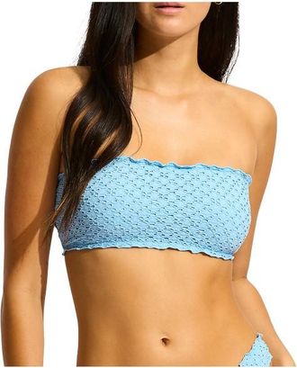 Seafolly Daydreamer Tube Top Bikini-Top für Damen | orange