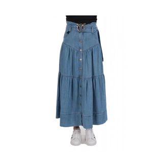 Pinko Pinko, Dames, Rokken, Blauw, Maat: XS Denim