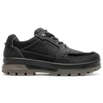 Ecco Ecco Rugged Track Oiled Nubuck Mens Lace Up Shoes - Black - Size:UK 10.5-11