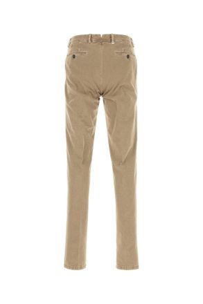 Pantaloni Torino Mens Sand Stretch Cotton Pant Y045 Exterior: Elastane Pantaloni Trousers
