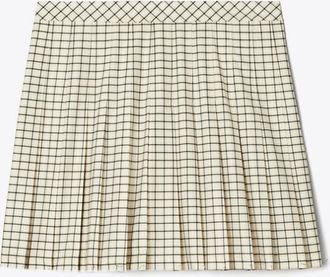 Tory Burch Womens Pleated Printed Tennis Skirt, size 18