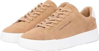 Tommy Hilfiger TH Court Core Suede, AEI, 40 EU AEI - Driftwood Taupe 40, Aei Driftwood Taupe, 10.5 UK