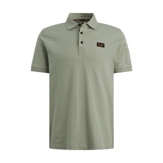 PME Legend American Classic Polo - Heren - Tops - Groen - Maat: M Katoen