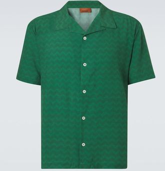 Missoni Zigzag bowling shirt