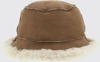 Brunello Cucinelli Cappello Brunello Cucinelli in nabuk e shearling