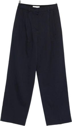 Dunst Broeken - Dames - Straight fit broeken - Blauw - S - Broeken