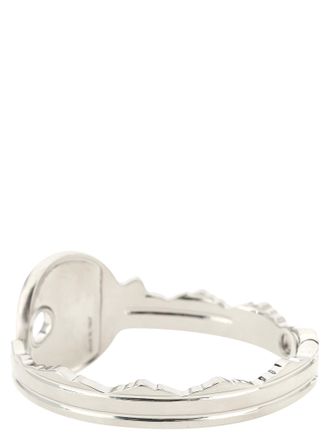 Maison Margiela Numeric Signature Metal Key Bracelet - Silver