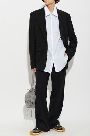 Acne Studios Single-vent Blazer, Mens, Black