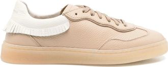Henderson Kara Sneakers - Dames - Sneakers - Beige - 41 EU - Leer - Schoenen
