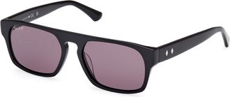Web Eyewear Web WE0359 01A Mens Sunglasses Black Size 54
