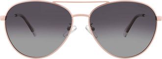 Polaroid Polarized Grey Shaded Pilot Mens Sunglasses PLD 4142/G/S/X 0DDB/WJ 60