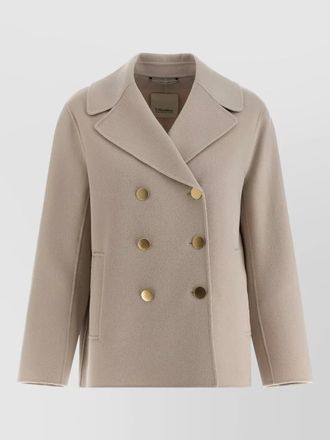 Max Mara margot blazer jacket button detail lapels pockets