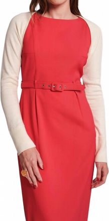 Frances Valentine Emmie Long Sleeve Shrug In Oyster