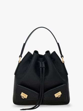 Ferragamo Borsa a secchiello in pelle - FERRAGAMO - gender_Woman