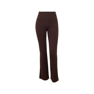 Freddy Pantaloni flare vita alta bande incrociate
