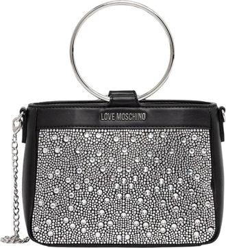 Love Moschino Kleine Handtas - Dames - Handtassen - Zwart - ONE Size - Polyester - Tassen
