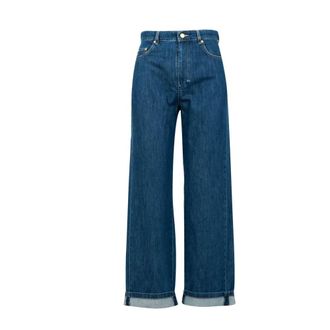 Max Mara Dames, Jeans, Blauw, Maat: M Denim
