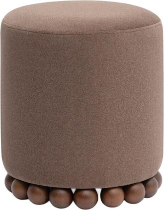 TOV Furniture Tov Furniture Dex Performance Vegan Mohair Ottoman