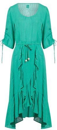 120% Lino DRESSES - Midi dresses on YOOX.COM