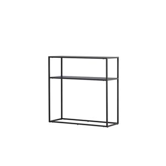 ebuy24 Mesa consola georgetown 1 estante color negro