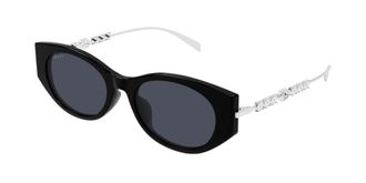 Gucci GG1970SA Asian Fit 002 Womens Sunglasses Black Size 54