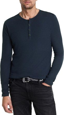 John Varvatos Carver Regular Fit Wool-Blend Henley