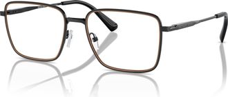 Michael Kors Meribel Demo Rectangular Mens Eyeglasses MK3079 1005 56