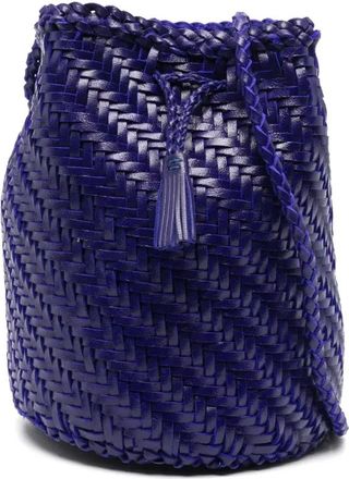 Dragon Diffusion Borsa a secchiello Pompom Double Jump - Viola